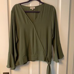 Loft Outlet faux wrap blouse